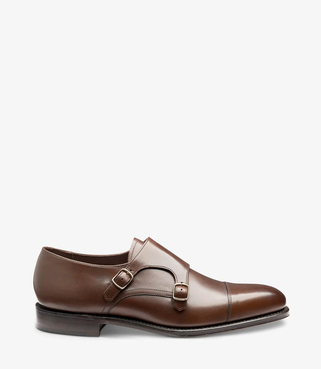 Cannon Double Monk Brown Shoes