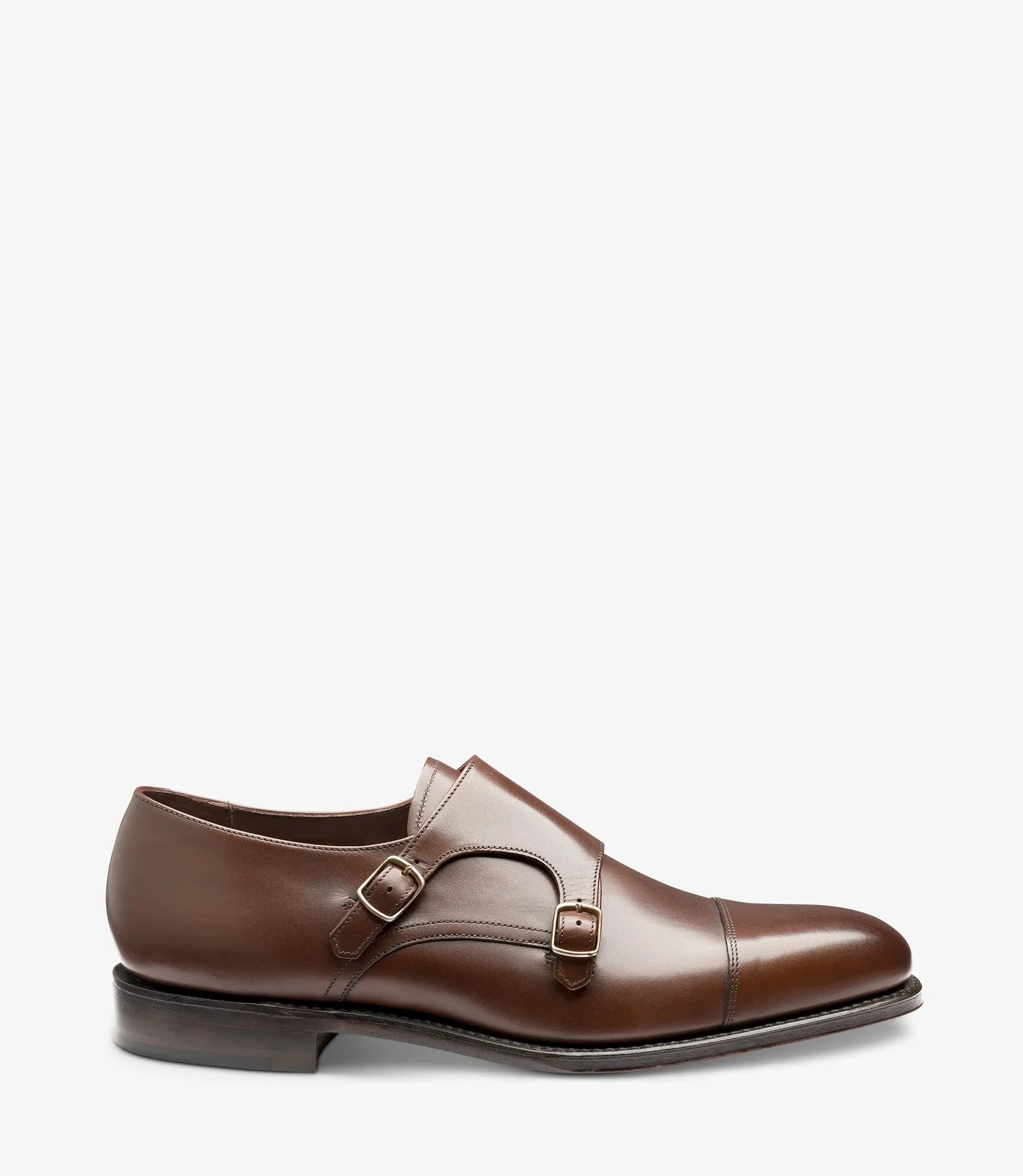 Cannon Double Monk Brown Shoes